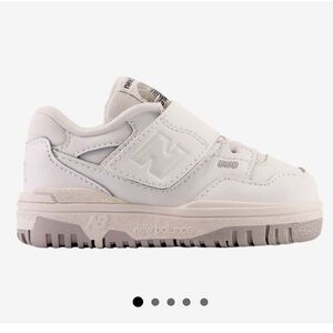 New Balance 550 Toddler Boys 7 sneakers white gray